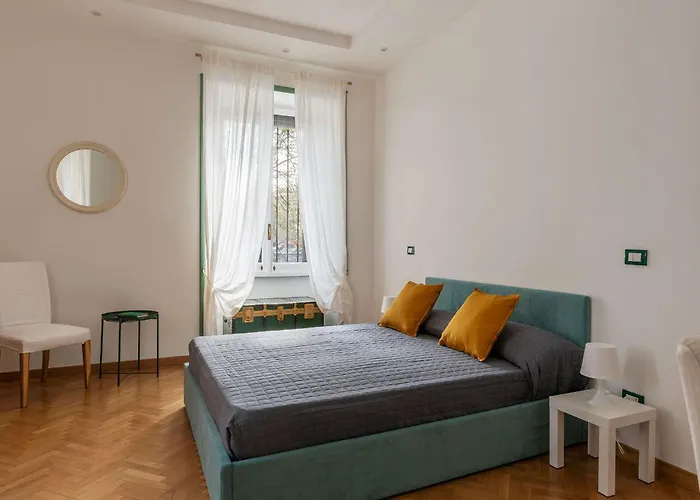 Guesthost - Bright X4 Along The Tevere! Lägenhet