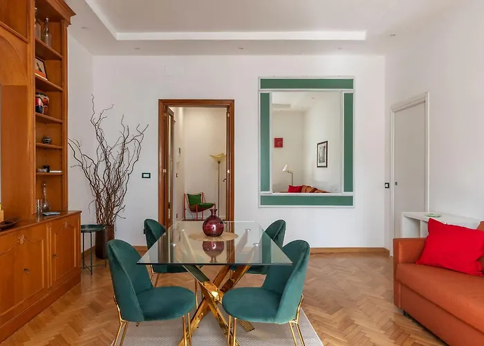 Lägenhet Guesthost - Bright X4 Along The Tevere!